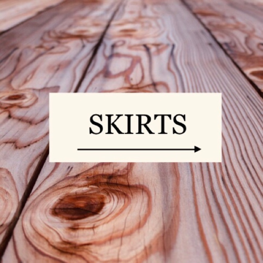 The Skirt Section!😍